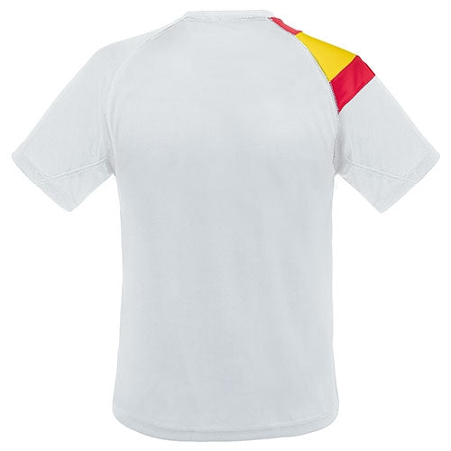 CAMISETA POLIESTER BLANCO-ESPAÑA
