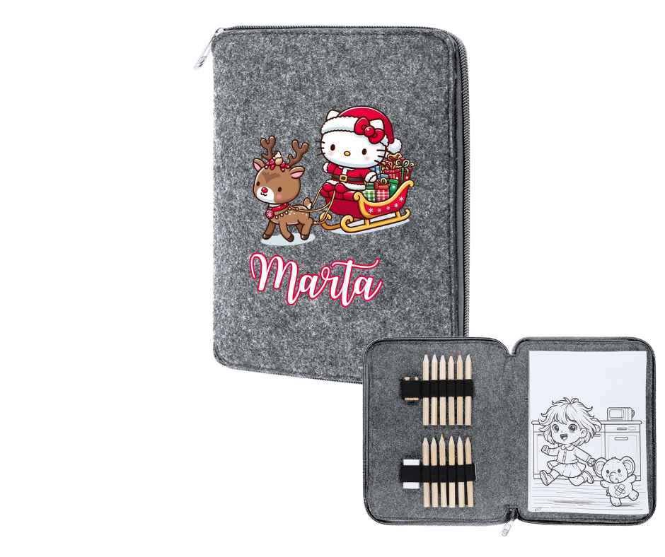 SET COLOREAR FIELTRO NAVIDAD