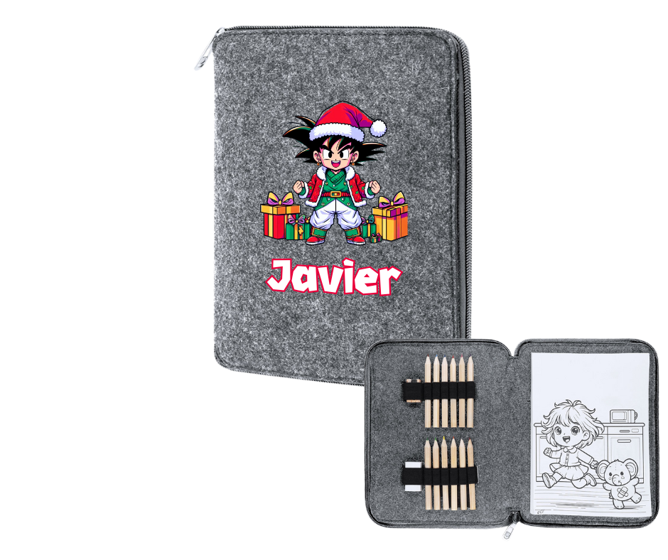 SET COLOREAR FIELTRO NAVIDAD