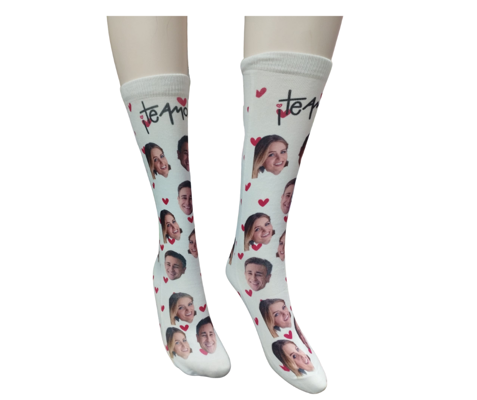PAR DE CALCETINES PERSONALIZADOS TALLA S/M