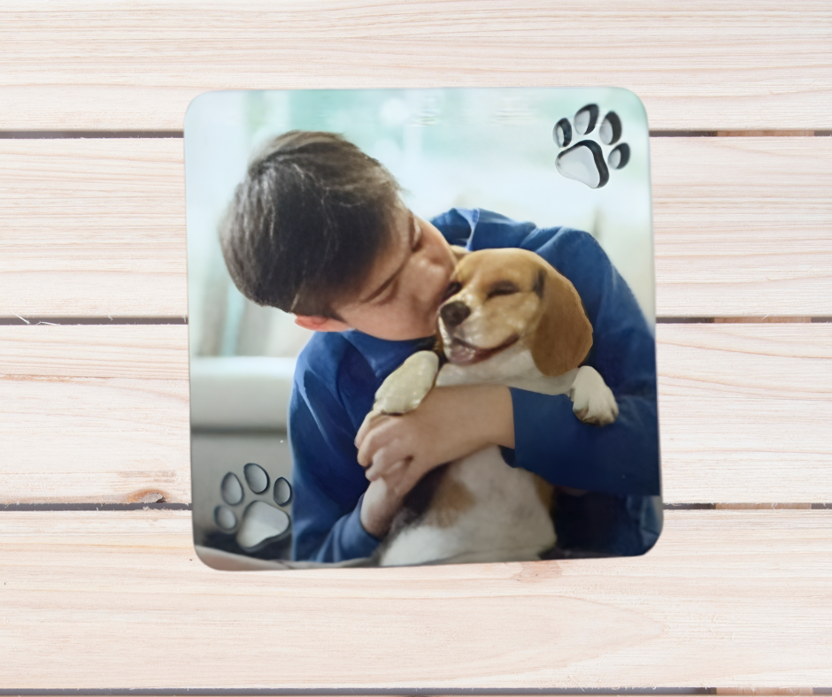 FOTOPANEL 7X7CM HUELLAS MASCOTA PERSONALIZADO