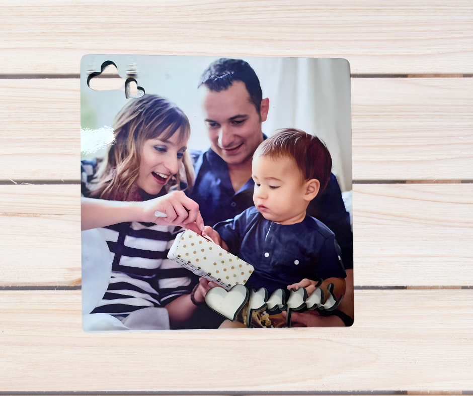FOTOPANEL 9.5X9.5CM PAPÁS PERSONALIZADO
