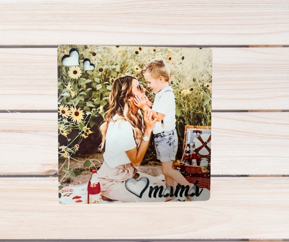 FOTOPANEL 9.5X9.5CM MAMÁ PERSONALIZADO