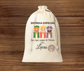 BOLSA SACO NAVIDAD 30x45 x cm PERSONALIZADA