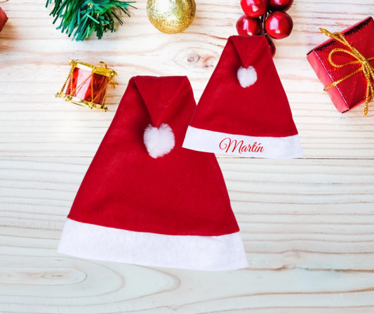 GORRO NAVIDEÑO PERSONALIZADO