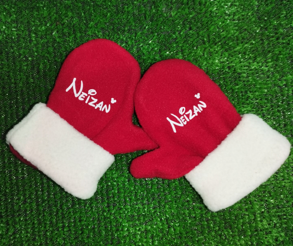 GUANTES PARA  BEBÉ  PERSONALIZADO