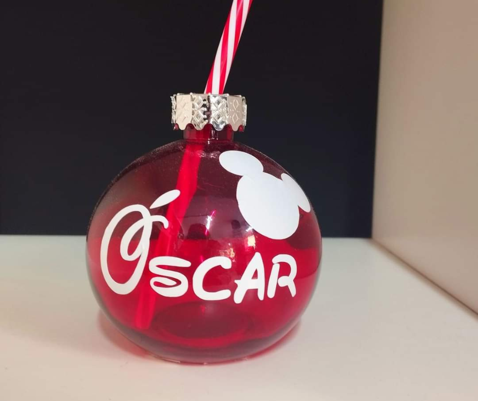 VASOS EN FORMA DE BOLA CON PAJITA PERSONALIZADO