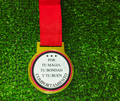 Medalla Firmada por Papá Noel