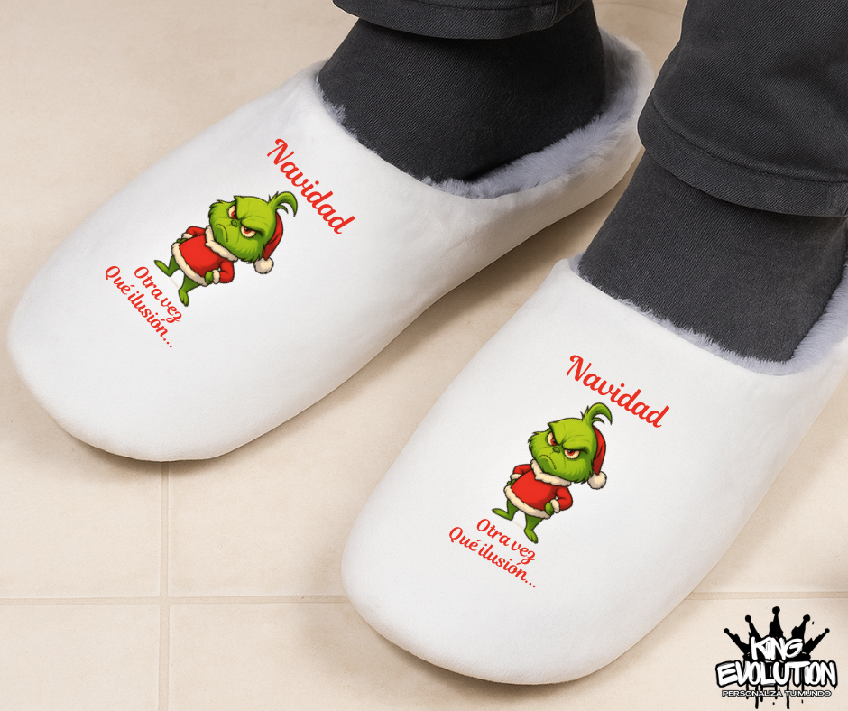 Zapatillas Unisex Personalizadas Grinch