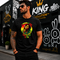Camiseta Bob Marley "Mi vida" Estampación normal