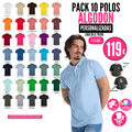 PACKS POLOS ALGODÓN