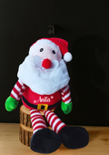 Papa noel personalizable con carta de presentación
