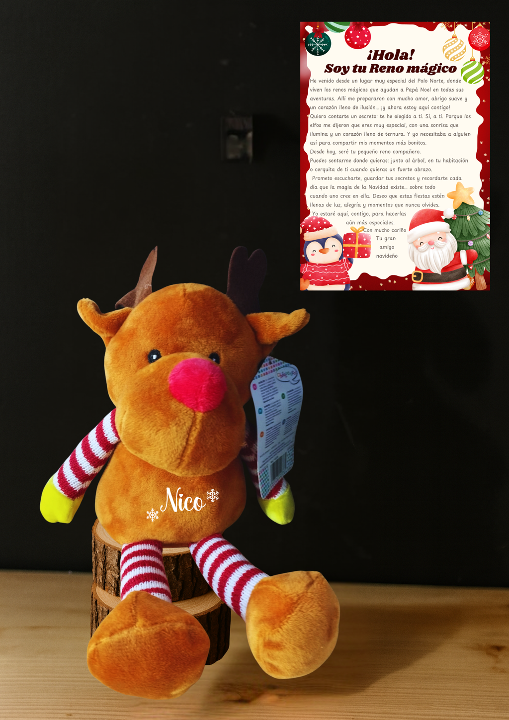 Reno personalizable con carta de presentación