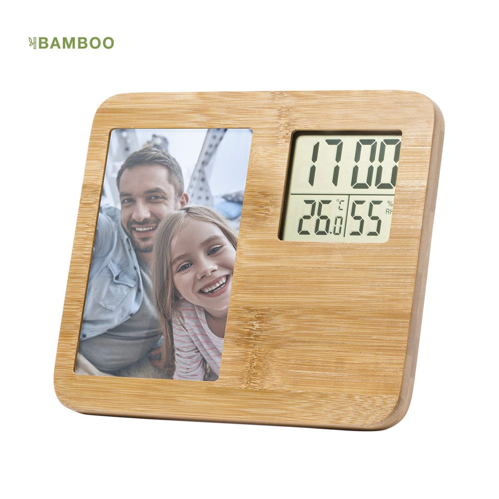 Reloj con foto y texto personalizado