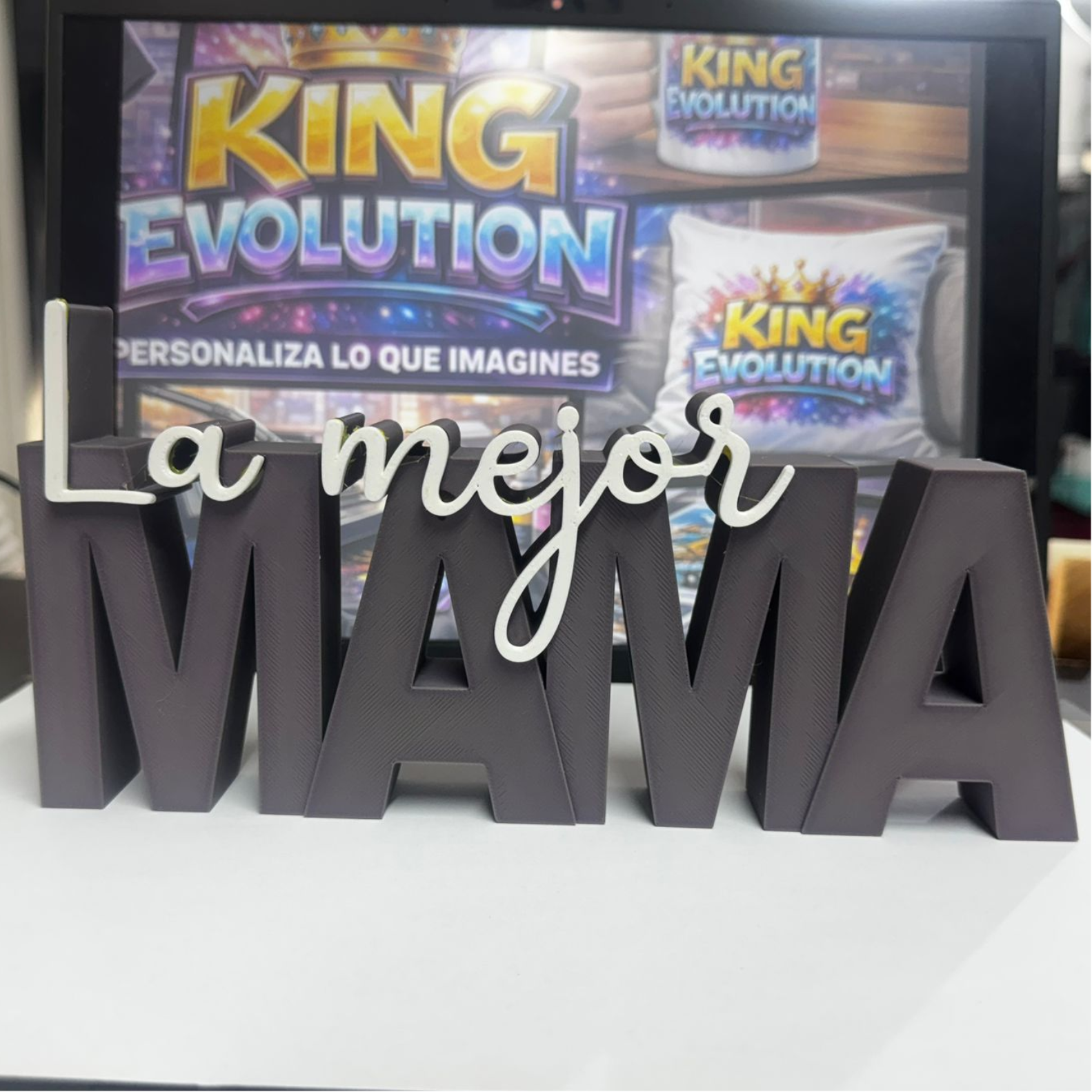 Pieza 3D La mejor mamá