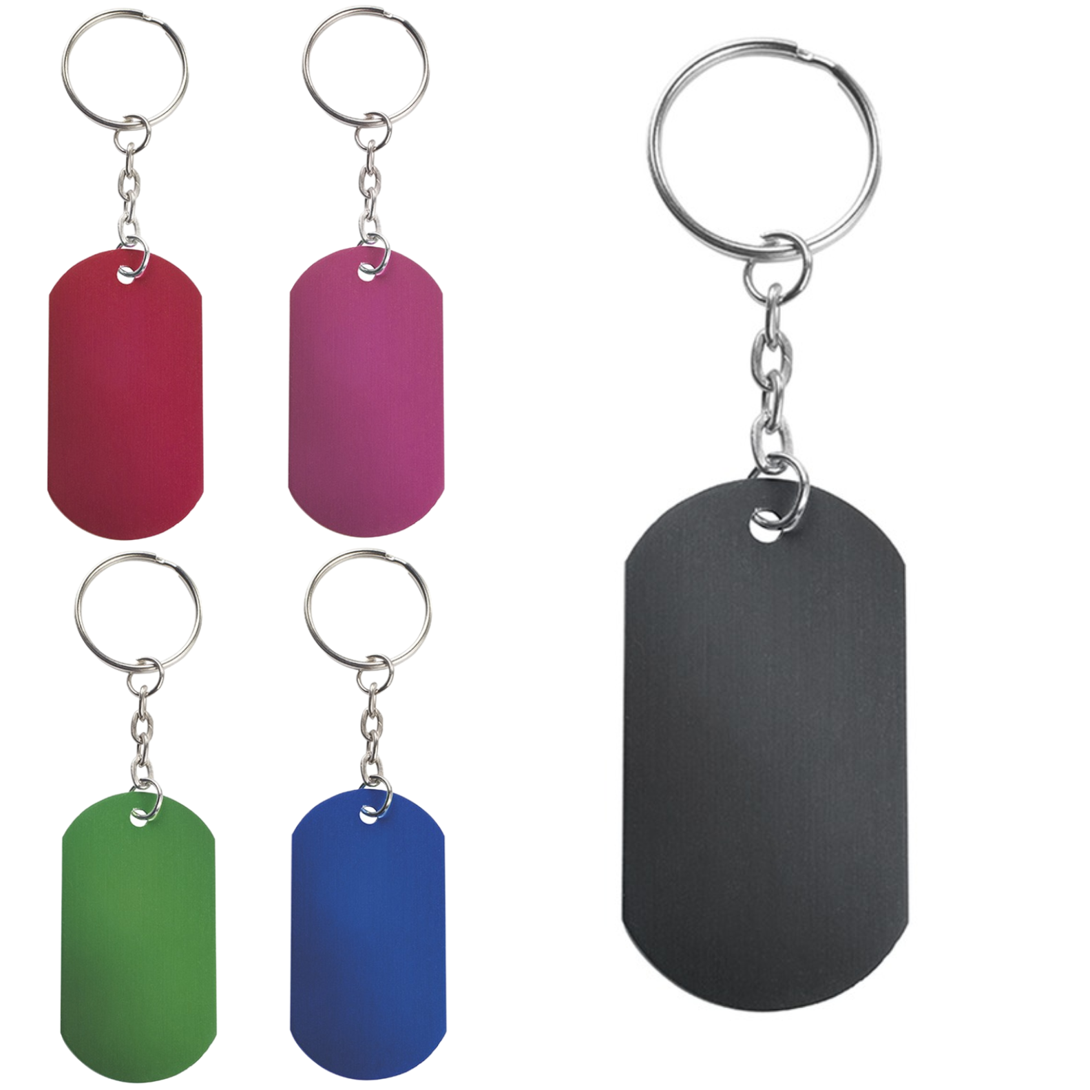 LLavero  aluminio personalizado a grabado láser