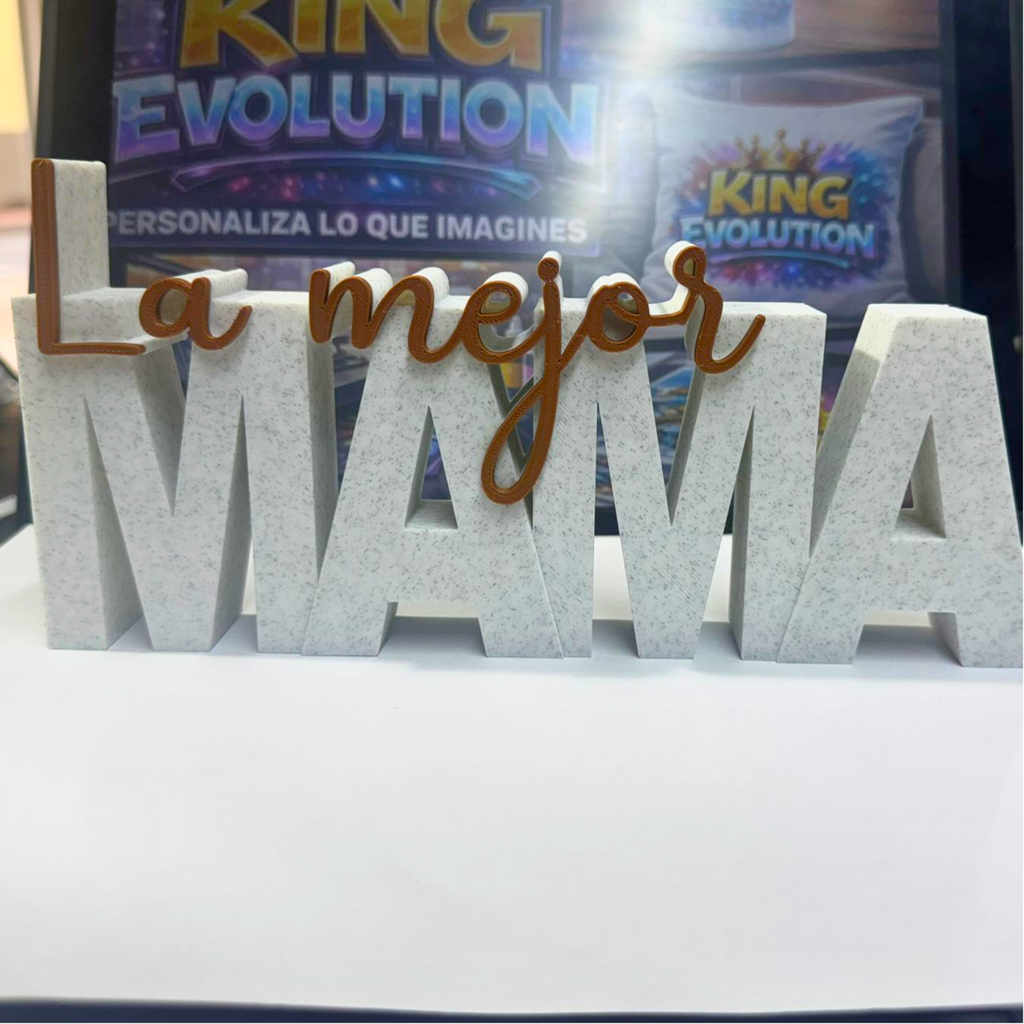 Pieza 3D La mejor mamá