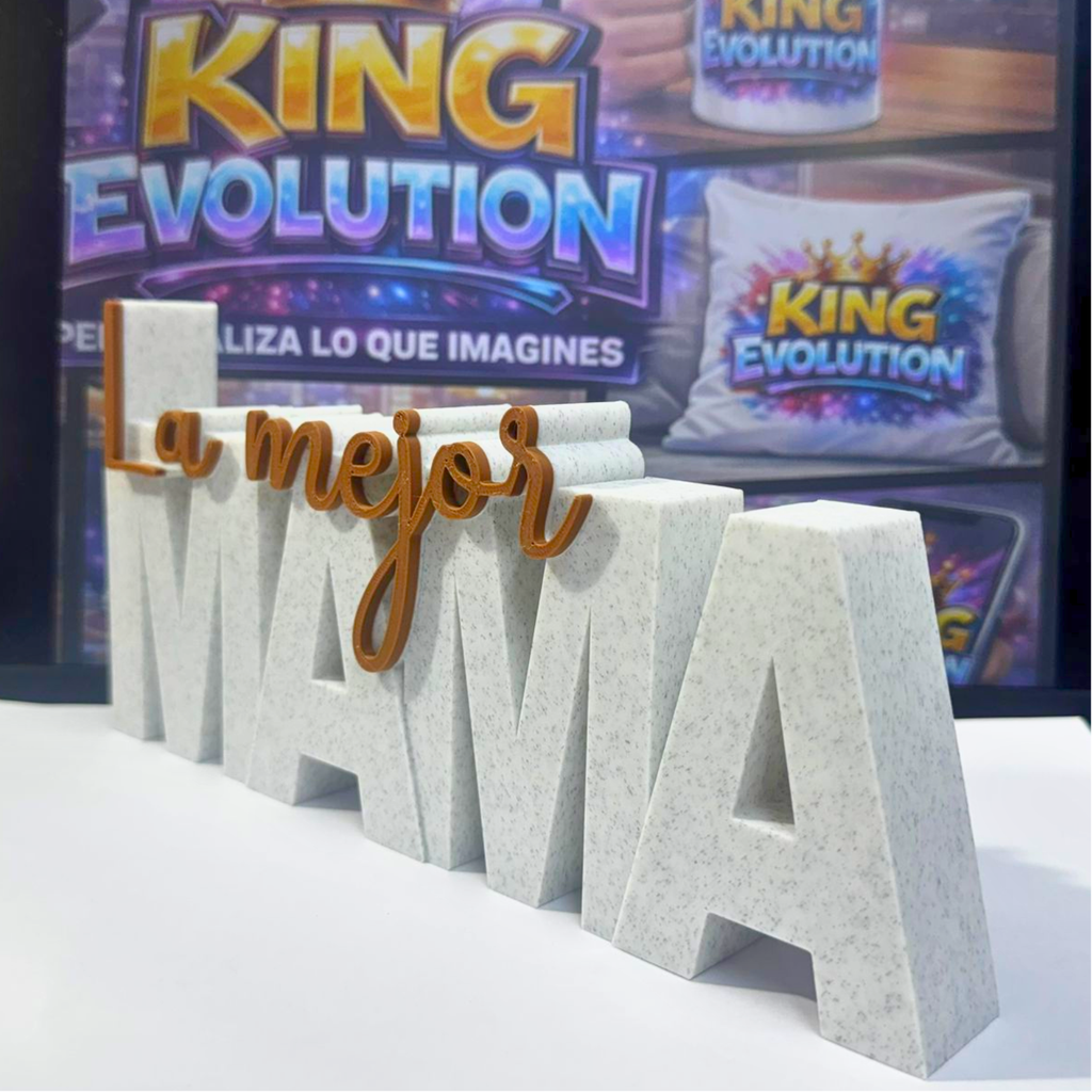 Pieza 3D La mejor mamá