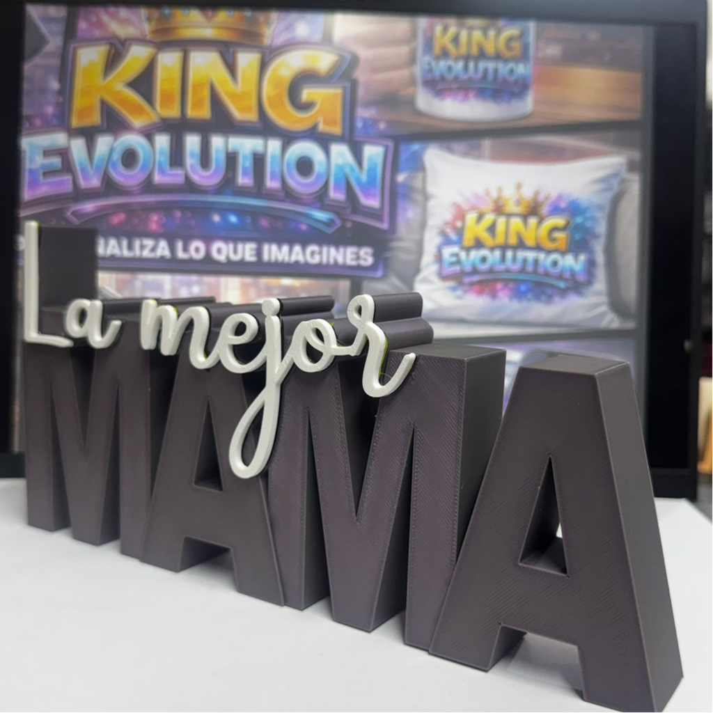 Pieza 3D La mejor mamá