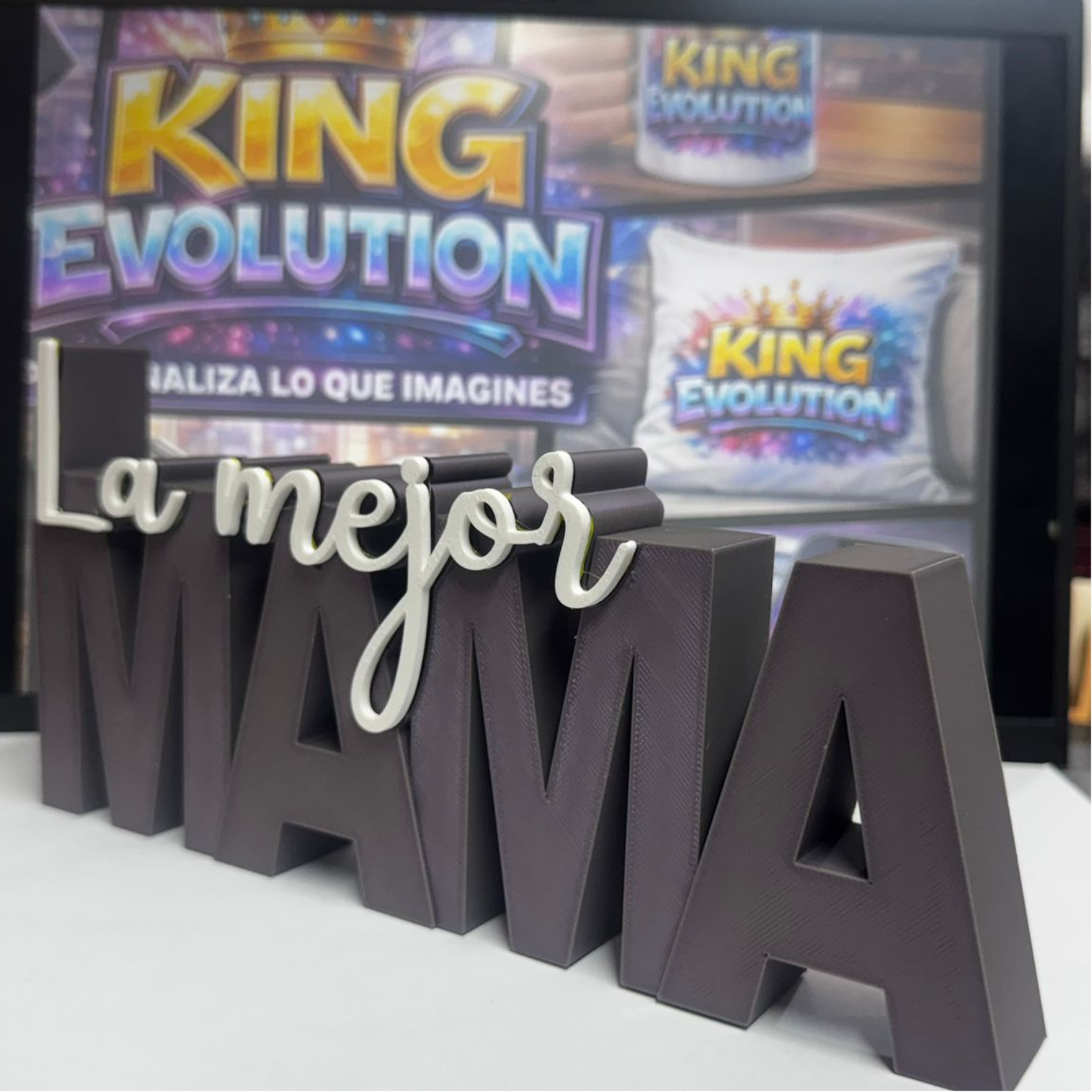 Pieza 3D La mejor mamá