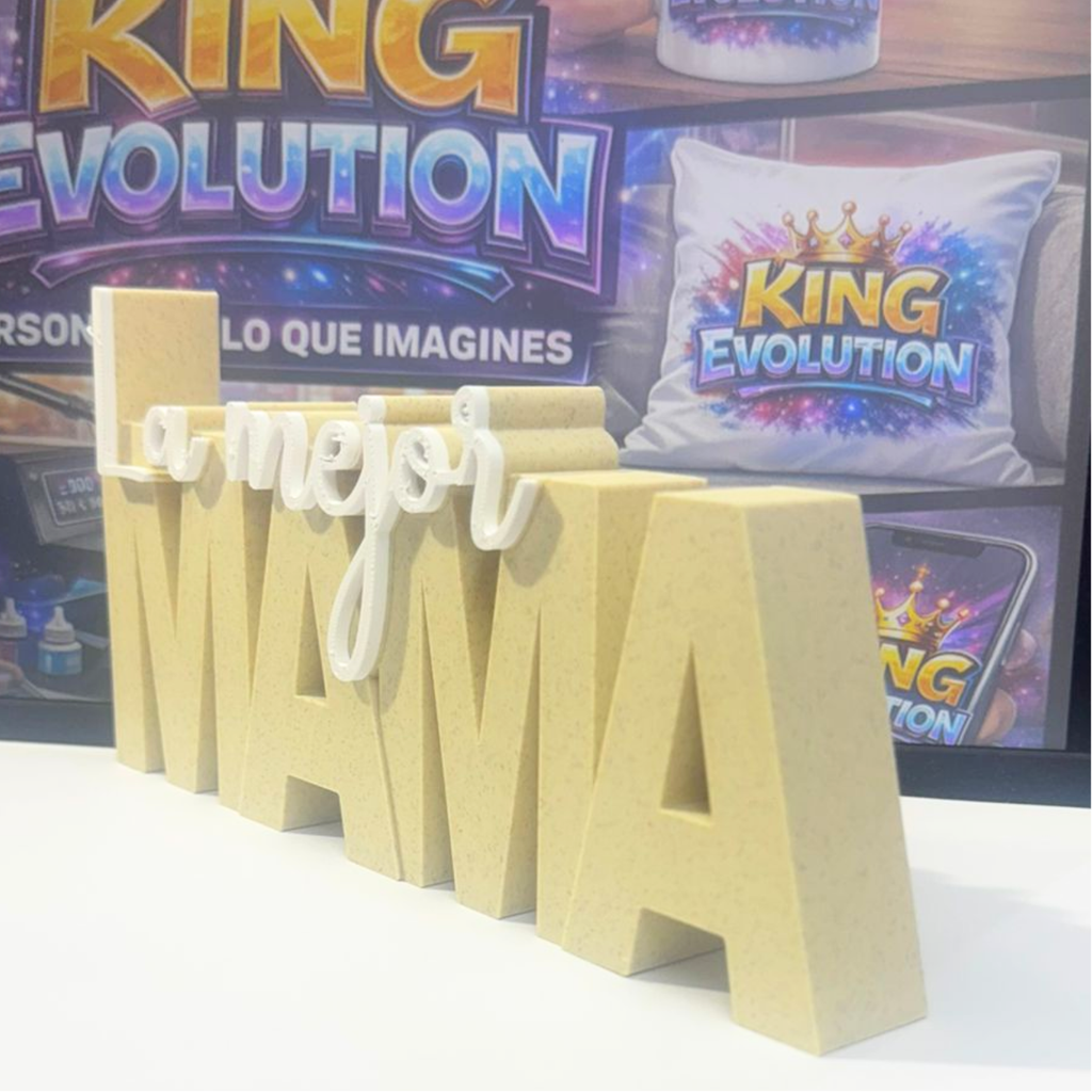 Pieza 3D La mejor mamá