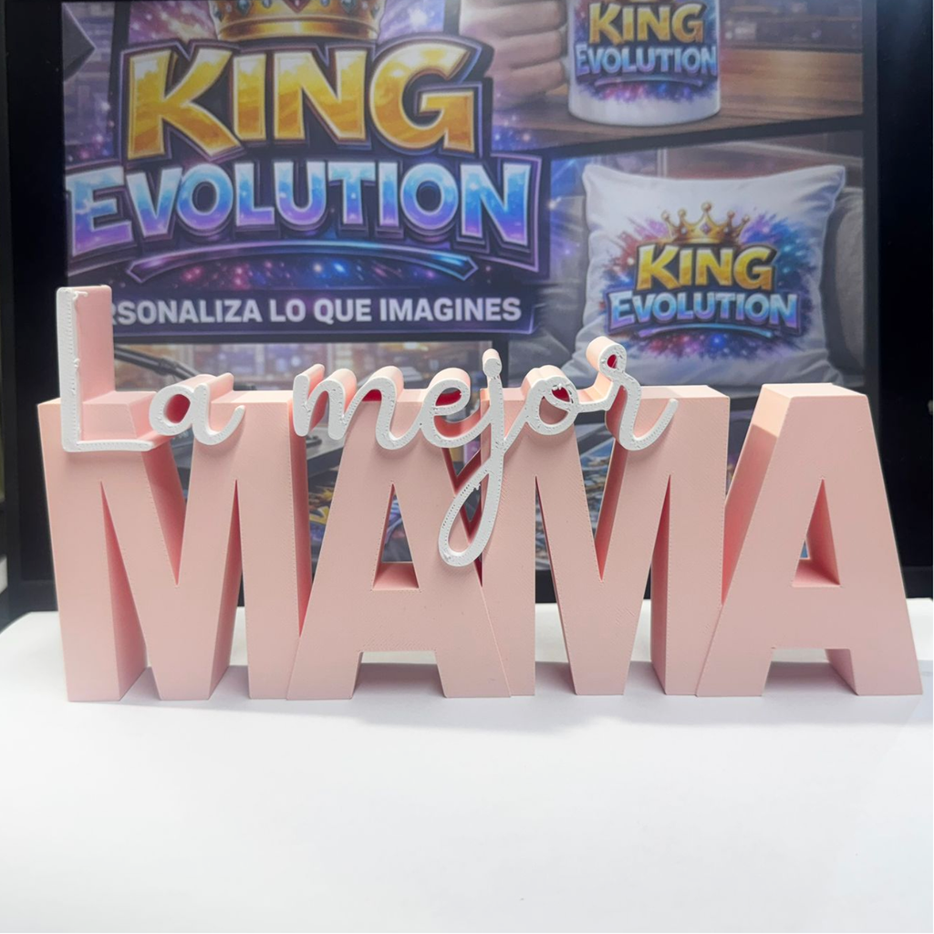 Pieza 3D La mejor mamá