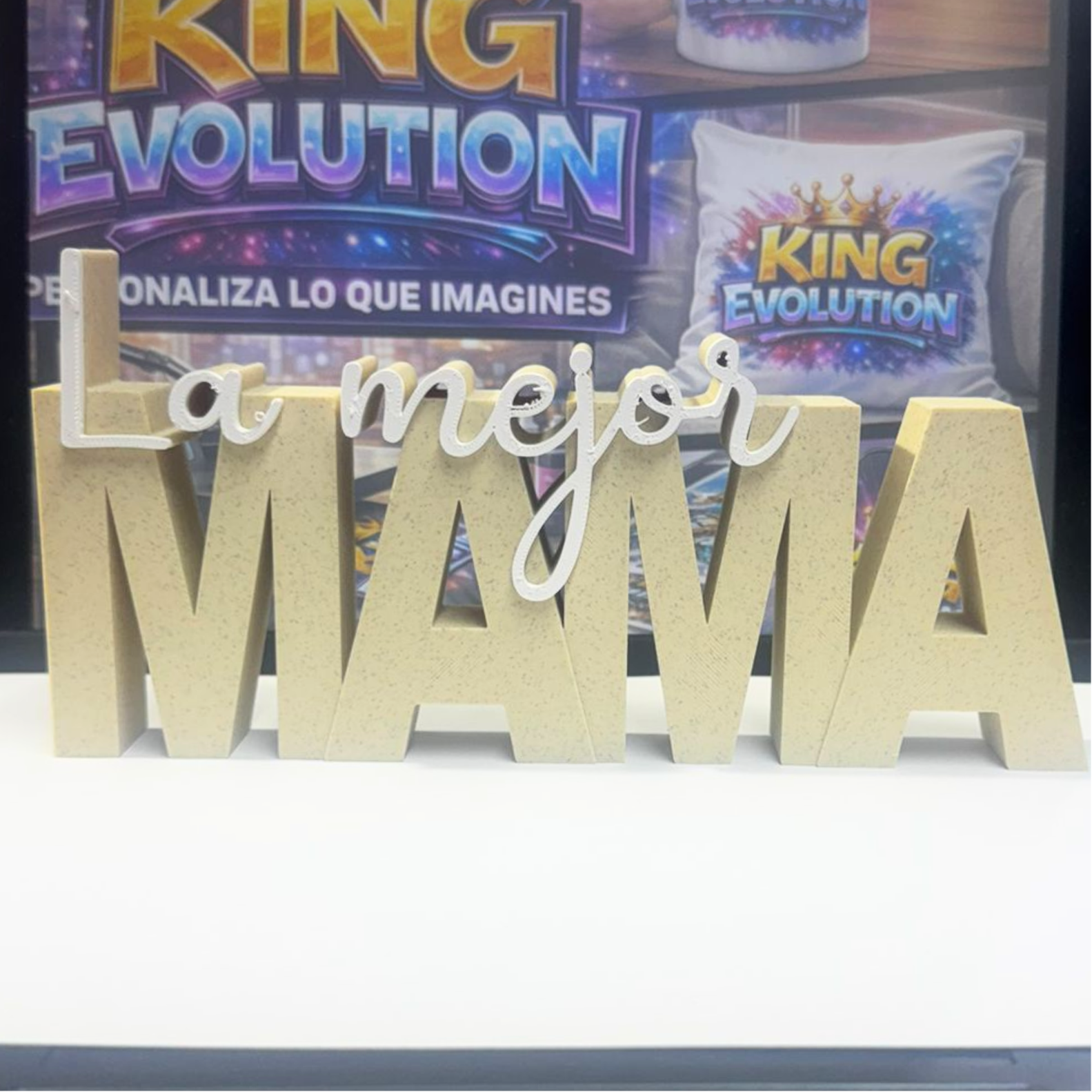 Pieza 3D La mejor mamá