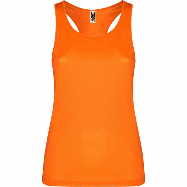 Camiseta técnica de tirantes poliéster piqué adulto·0349·