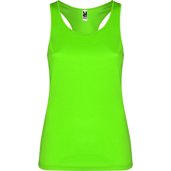 Camiseta técnica de tirantes poliéster piqué adulto·0349·