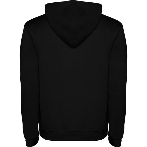 SUDADERA NEGRA CON CAPUCHA PARA INFANTIL Y  ADULTO