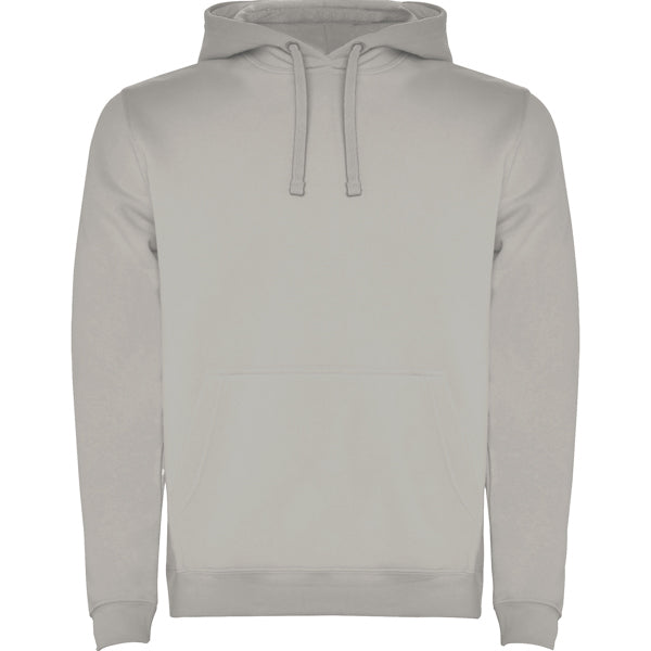 SUDADERA GRIS PIEDRA CON CAPUCHA PARA ADULTO