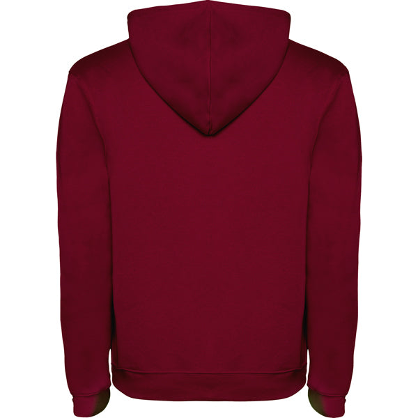 SUDADERA GRANATE  CON CAPUCHA GRIS VIGORÉ PARA ADULTO