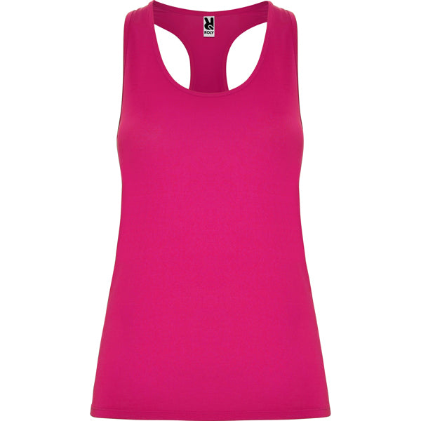 Camiseta técnica de tirantes entallada transpirable y elástica adulto ·6656·