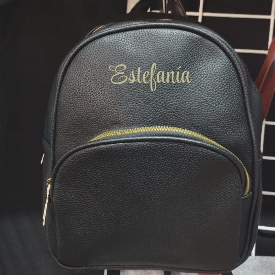 MOCHILA CUERO