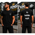 Camiseta + Logo pecho + espalda 30 cm